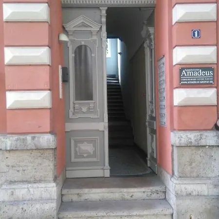 Cityappartement Am Theaterplatz Weimar  Buitenkant foto